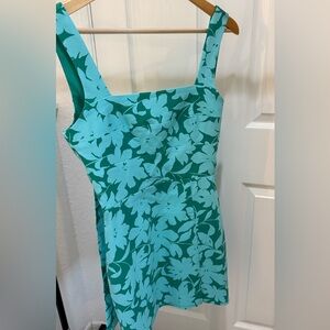 Altar'd State Teal and Light Blue Dress